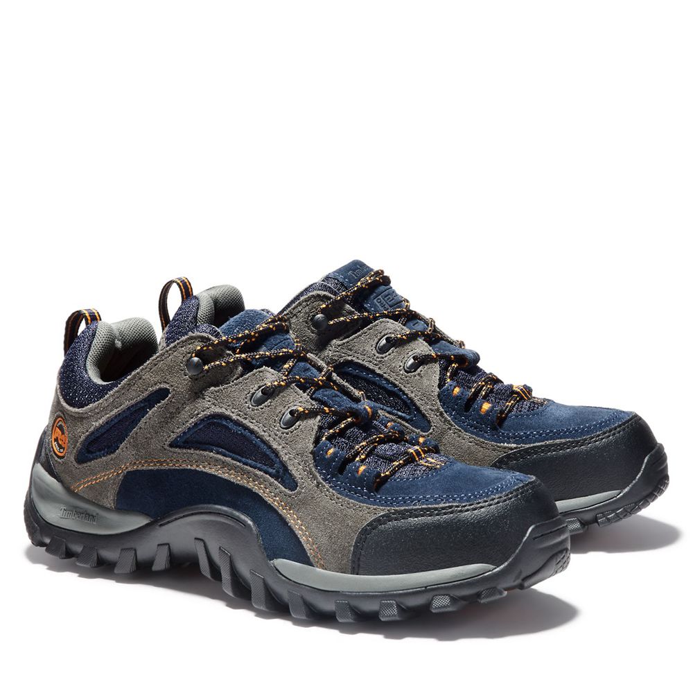 Timberland Παπούτσια Εργασίας Ανδρικα Γκρι/Μπλε - Pro® Mudsill Steel Toe - Greece 5204716-CL